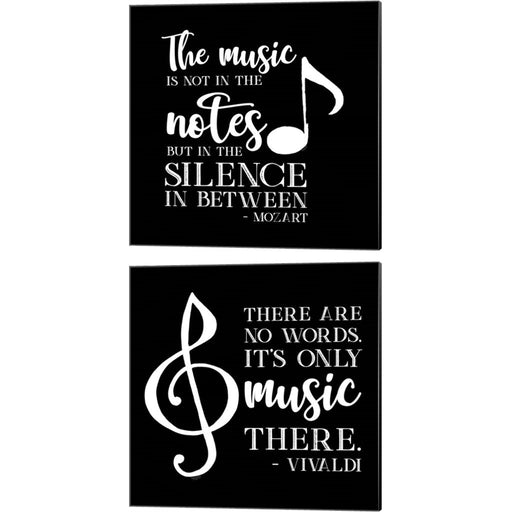 Moved by Music - Mozart & Vivaldi by Tara Reed, 2 Piece Canvas Art Set