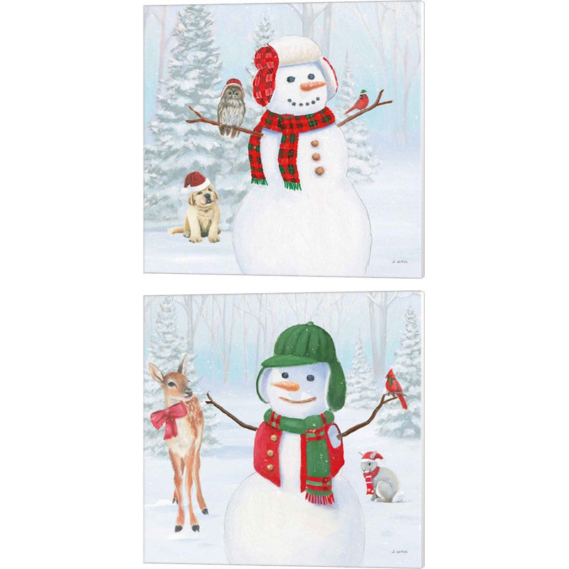 Dressed for Christmas by James Wiens, 2 Piece Canvas Art Set