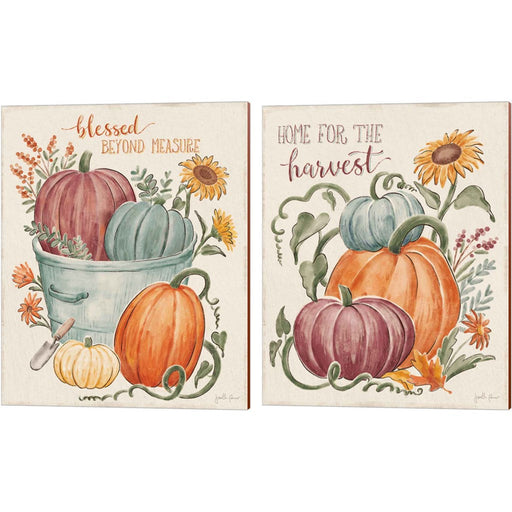 Harvest Jewels by Janelle Penner, 2 Piece Canvas Art Set