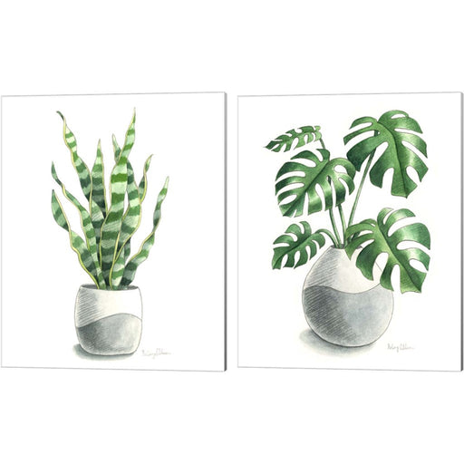 Potted Exotics A by Kelsey Wilson, 2 Piece Canvas Art Set