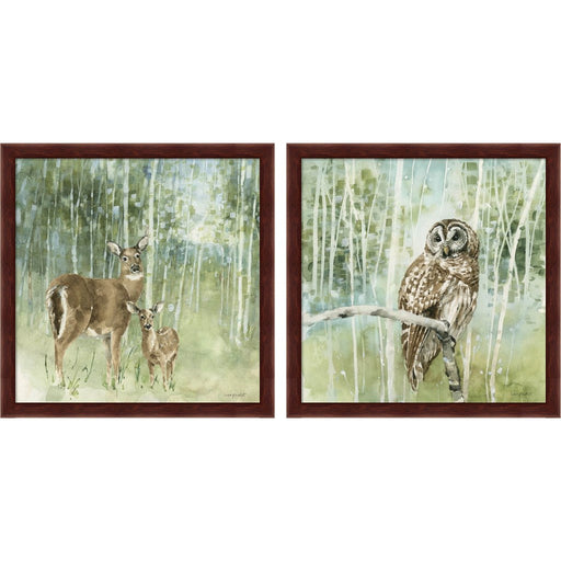 Nature's Call by Lisa Audit, 2 Piece Brown Framed Art Set