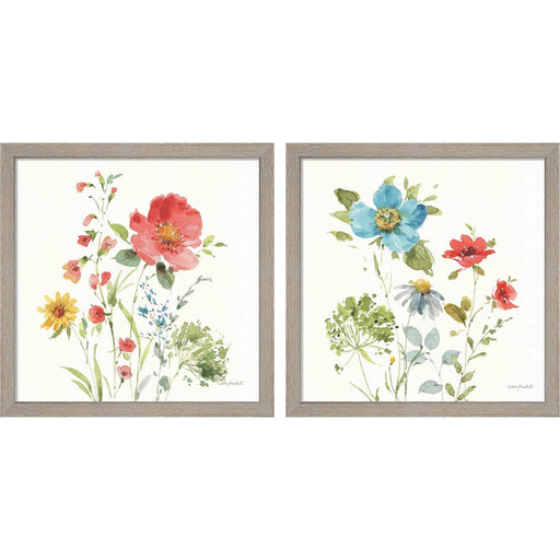 Shine Bright B by Lisa Audit, 2 Piece Rustic White Framed Art Set
