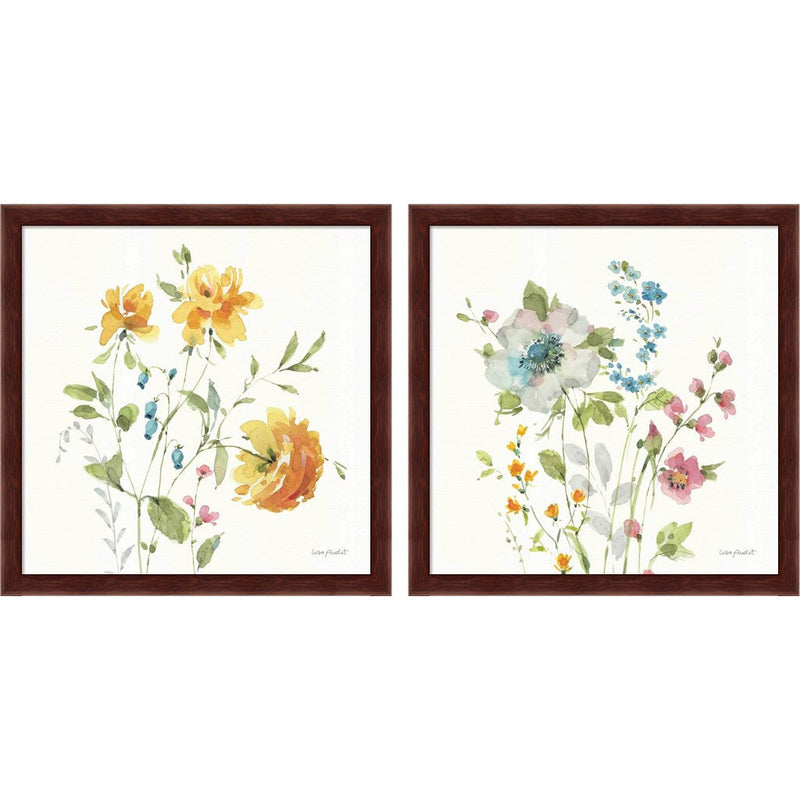 Shine Bright C by Lisa Audit, 2 Piece Brown Framed Art Set