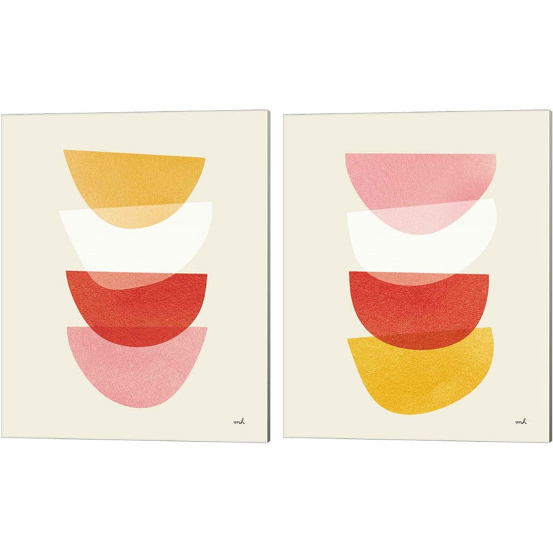 Balance Oasis by Moira Hershey, 2 Piece Canvas Art Set
