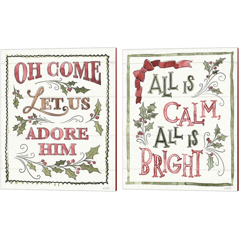 Soft Season A by Anne Tavoletti, 2 Piece Canvas Art Set