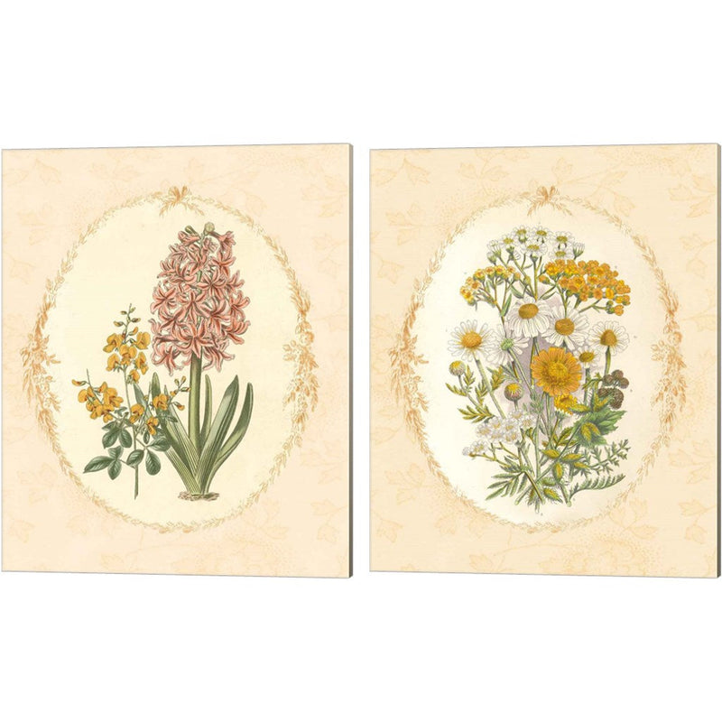 Gentle Soul Bouquet by Wild Apple Portfolio, 2 Piece Canvas Art Set