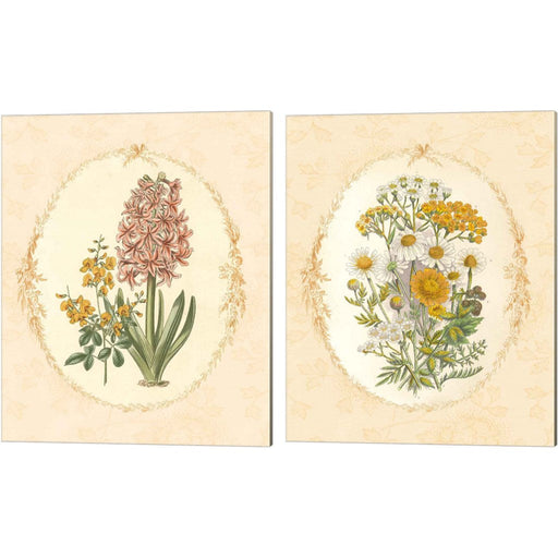Gentle Soul Bouquet by Wild Apple Portfolio, 2 Piece Canvas Art Set