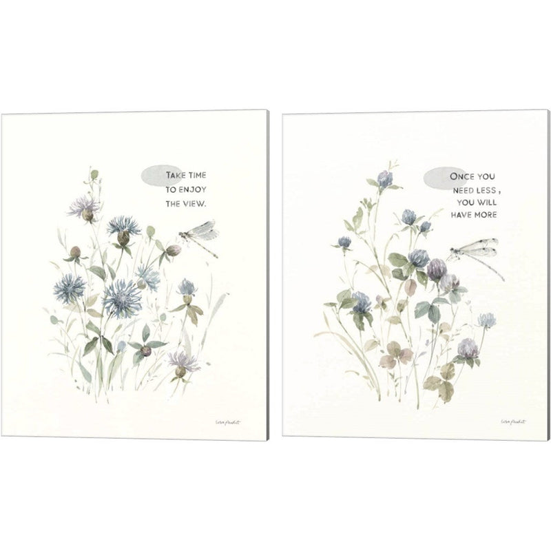 Au Naturel A by Lisa Audit, 2 Piece Canvas Art Set