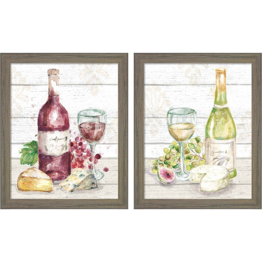 Sweetnes by Mary Urban, 2 Piece Rustic Gray Framed Art Set