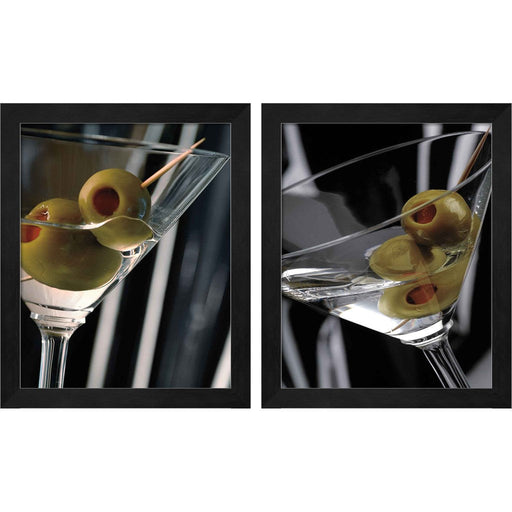 Gently Stirred by Charles Britt, 2 Piece Black Framed Art Set