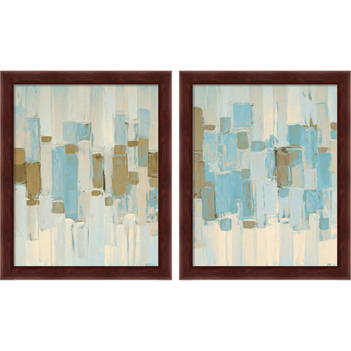 Muted Rhizome by Ann Marie Coolick, 2 Piece Brown Framed Art Set