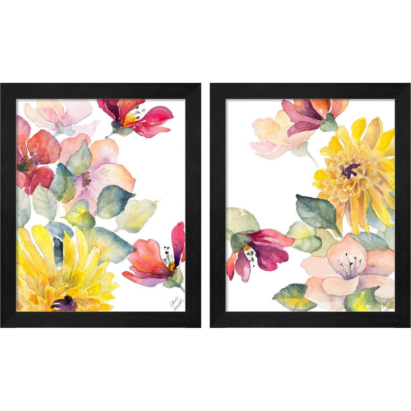 Under Grasse Sky's by Lanie Loreth, 2 Piece Black Framed Art Set