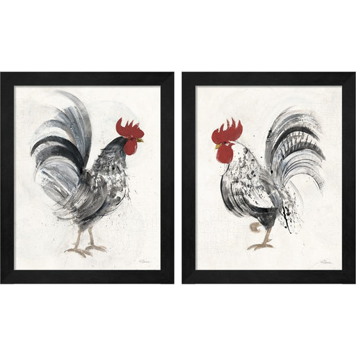 Gents A by Albena Hristova, 2 Piece Black Framed Art Set
