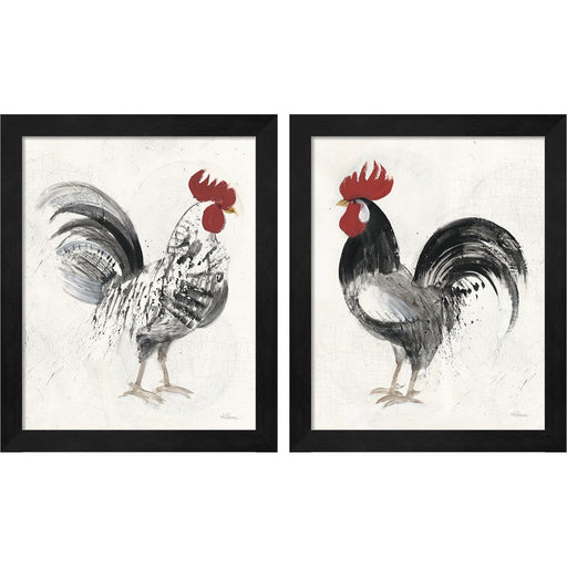 Gents B by Albena Hristova, 2 Piece Black Framed Art Set