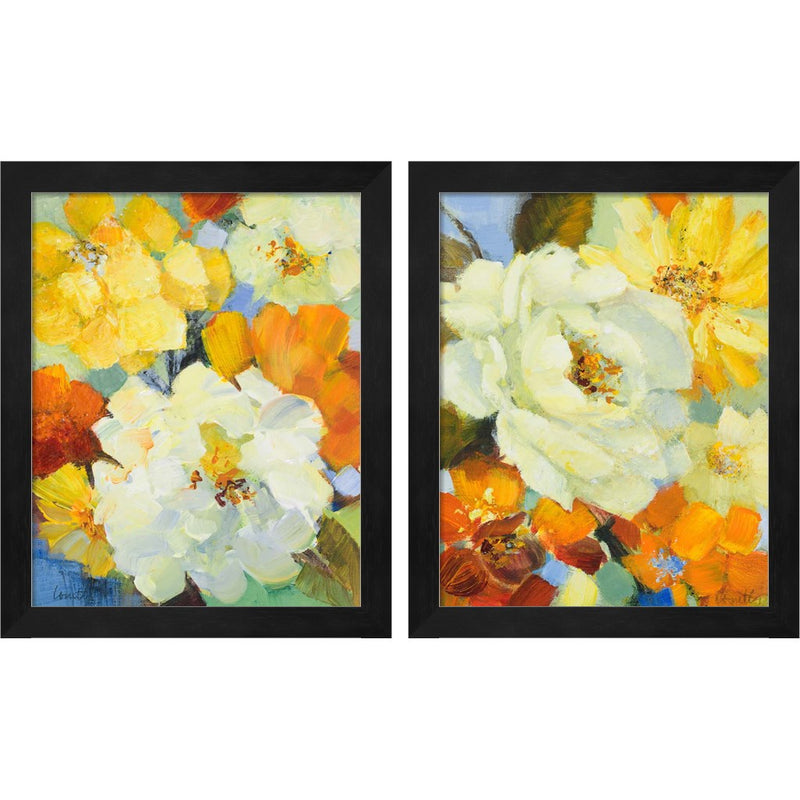 Its a Beautiful Spring by Lanie Loreth, 2 Piece Black Framed Art Set