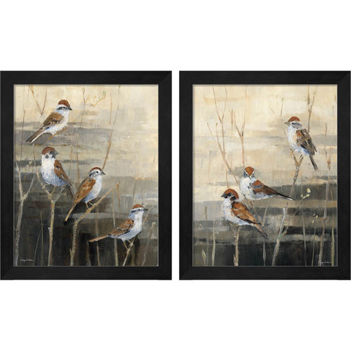 Evening Sanctuary by Avery Tillmon, 2 Piece Black Framed Art Set