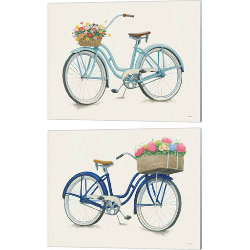 Beach Time Neutral by James Wiens, 2 Piece Canvas Art Set