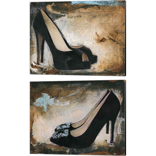Shoe Box by Andrea Stajan-ferkul, 2 Piece Canvas Art Set