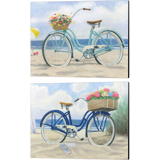 Beach Time by James Wiens, 2 Piece Canvas Art Set
