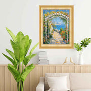 Scoop Beaded Gold Picture Frame 