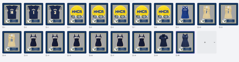 20 Jersey Frames - 18x24