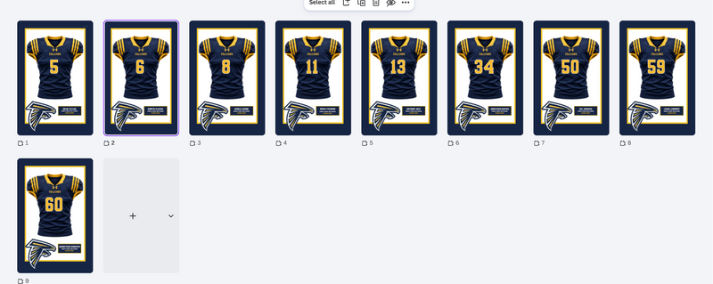 9 Jersey frames football Saddle brook