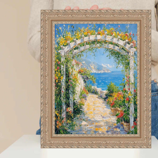 30x40 Frame Silver Baroque Ornate Picture Frame