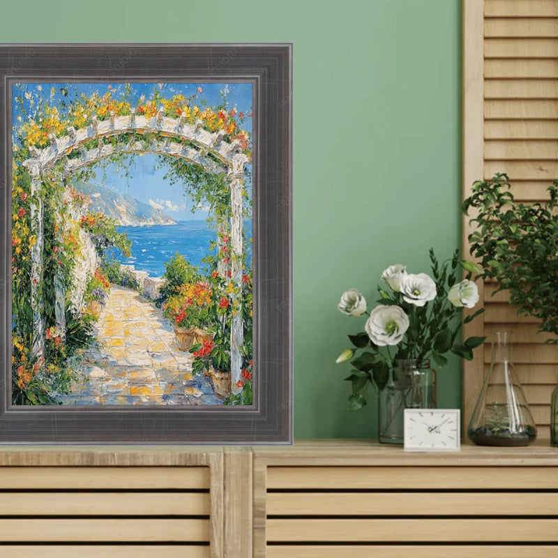 18x24 Frame Silver Gunmetal Pewter Scoop Picture Frame