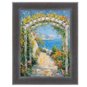 22x28 Frame Silver Gunmetal Pewter Scoop Picture Frame