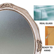 11x14 Silver Antique Oval Vintage Picture Frame