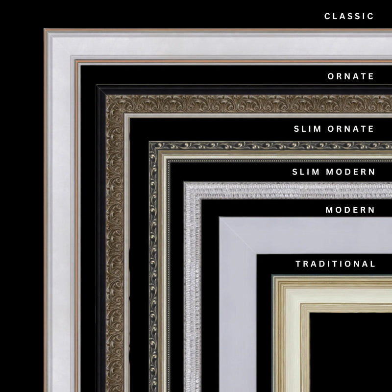 33x19 Silver Picture Frames