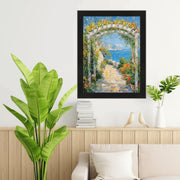 40x60 Frame Simple Flat Matte Black Wood Picture Frame