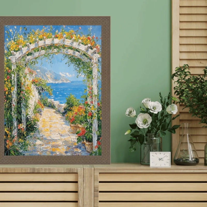 13x17 Frame Slim Cris Cross Gothic Aged Antique Silver Picture Frame