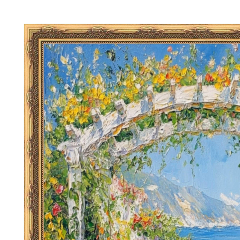 17x25 Frame Gold Leaf Design Picture Frame Deco home 