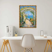 11x15 Frame Gold Leaf Design Picture Frame Deco home 