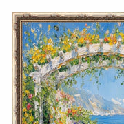 40x60 Frame Slim Silver Leaf Bead Design Picture Frame 