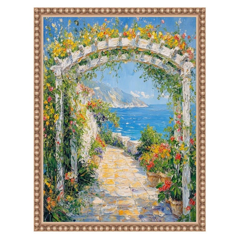 11x11 Frame Slim Silver Leaf Beaded Picture Frame 