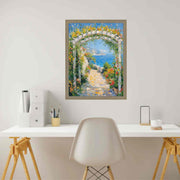 Slim Silver Stars Picture Frame Office Décor