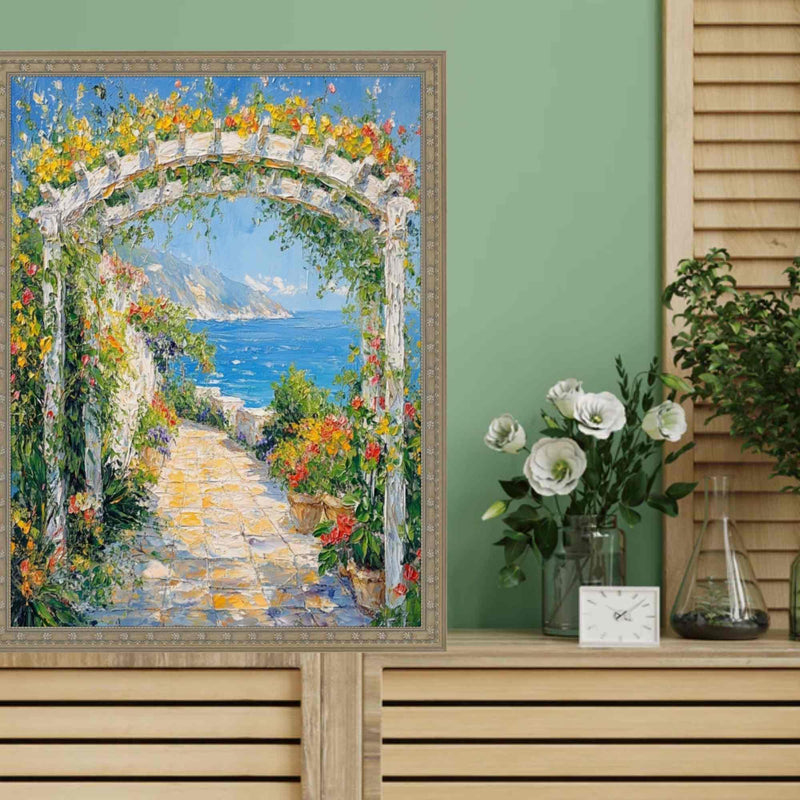 40x40 Frame Slim Silver Stars Picture Frame