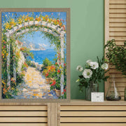 22x28 Frame Slim Silver Stars Picture Frame