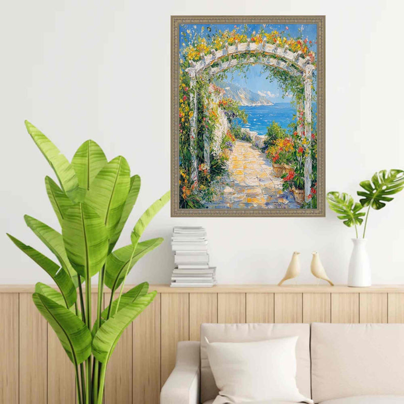 Slim Silver Stars Picture Frame Office Décor