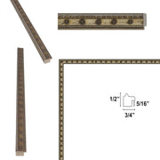 Slim Silver Stars Picture Frame Office Décor