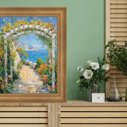 Traditional Aged Gold Scoop Picture Frame 