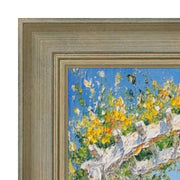 30x40 Frame Traditional Aged Silver Scoop Picture Frame