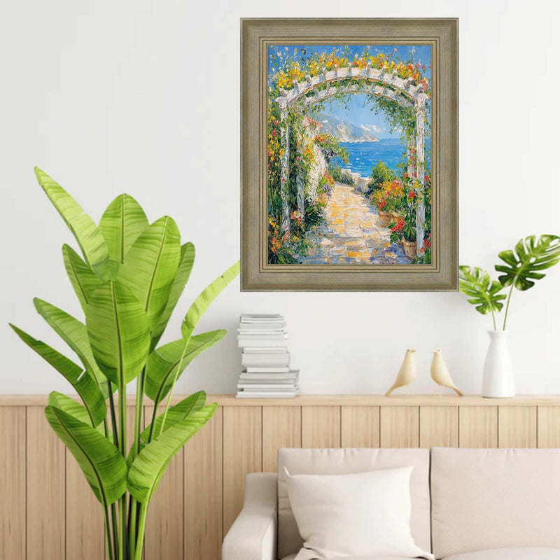 Traditional Aged Silver Scoop Picture Frame 