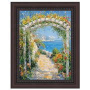 13x13 Frame Traditional Diploma Mahogany Rope Picture Frame