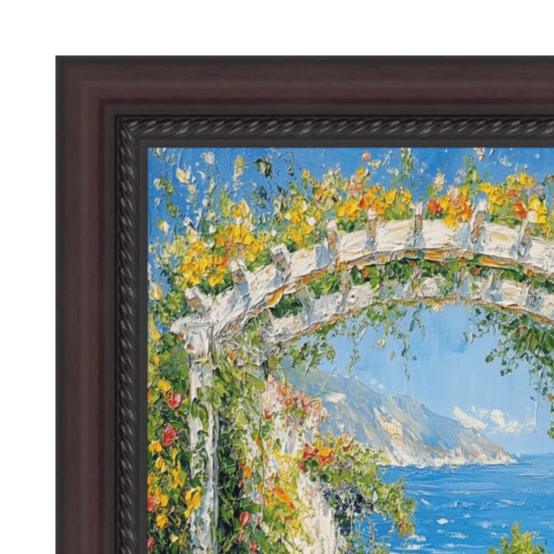 30x36 Frame Traditional Diploma Mahogany Rope Picture Frame