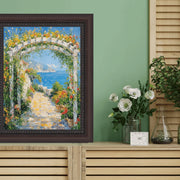 12x16 Frame Traditional Diploma Mahogany Rope Picture Frame