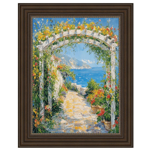 36x36 Frame Traditional Scoop Bronze Picture Frame