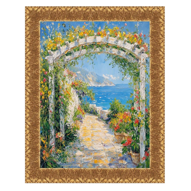 11x11 Frame Versailles Gold Ornate Picture Frame - Vintage Wall deco